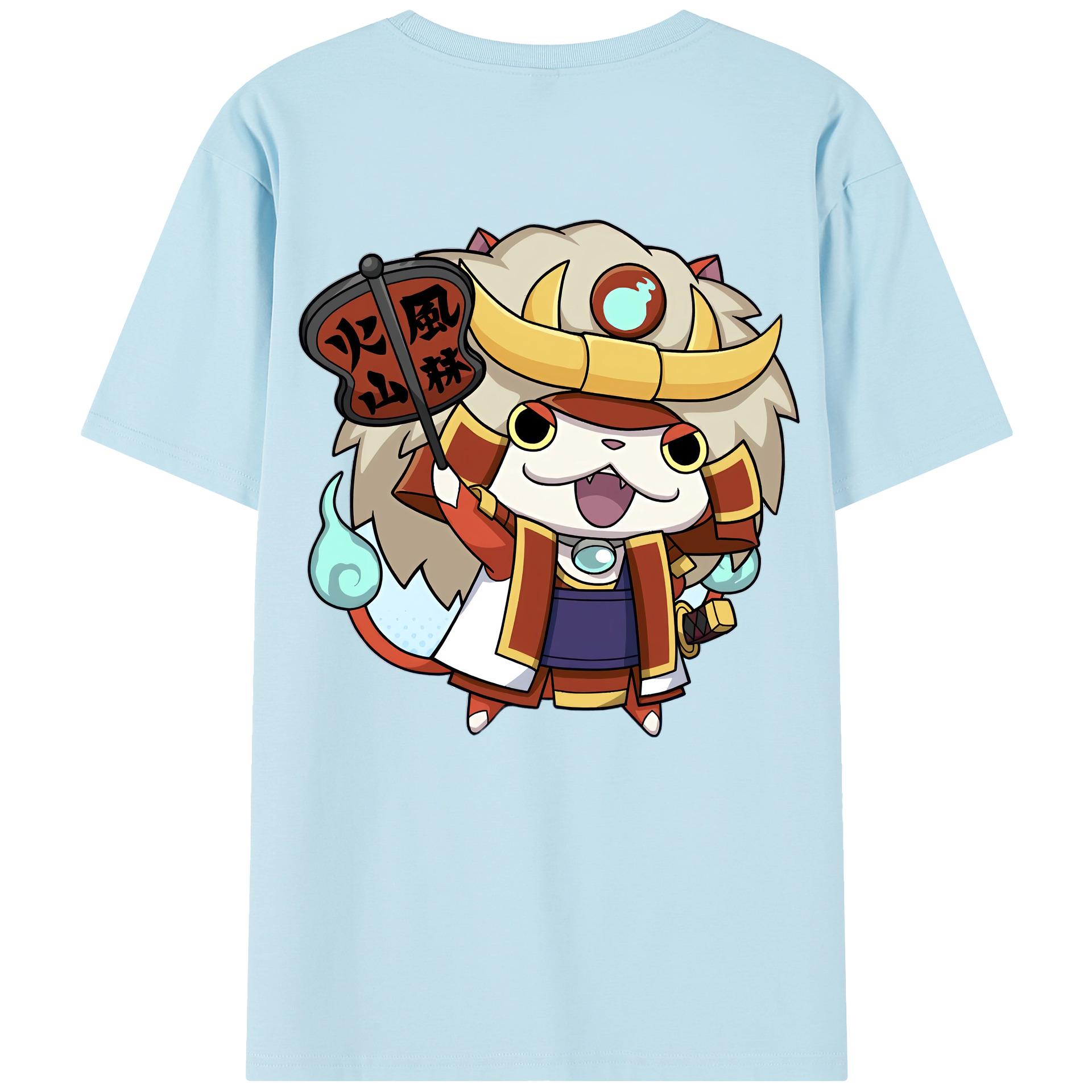 （画像用） 妖怪ウォッチ Yo-kai Watch 綿100％半袖Tシャツ（背面プリント）